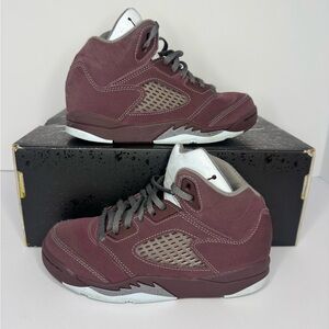Jordan 5 Retro “Burgundy” - PS Size 1.5Y